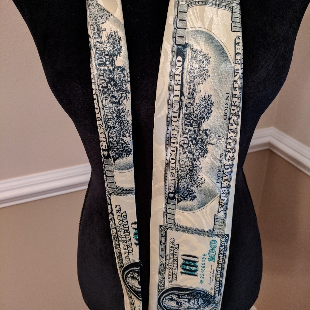 Men's Money Tie - Picture 3 of 3